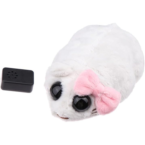 Söt hamster plysch hamster leksaker ledsen hamster meme plysch leksak med mjuk gosig ledsen hamster leksak kawaii stil rolig ljudande plysch hamster barn leksak