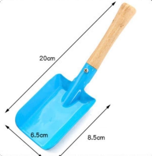 3 stk. hagespader Premium treskovl for enkel omplanting og graving Multifunksjonell spade
