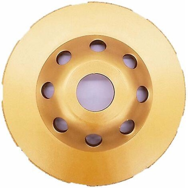 Diamond Grinding Wheel 115 X 22.2 Mm - Diamond Cup Wheel For Concrete, Granite, Stone, Marble, Stone, Waxed Concrete