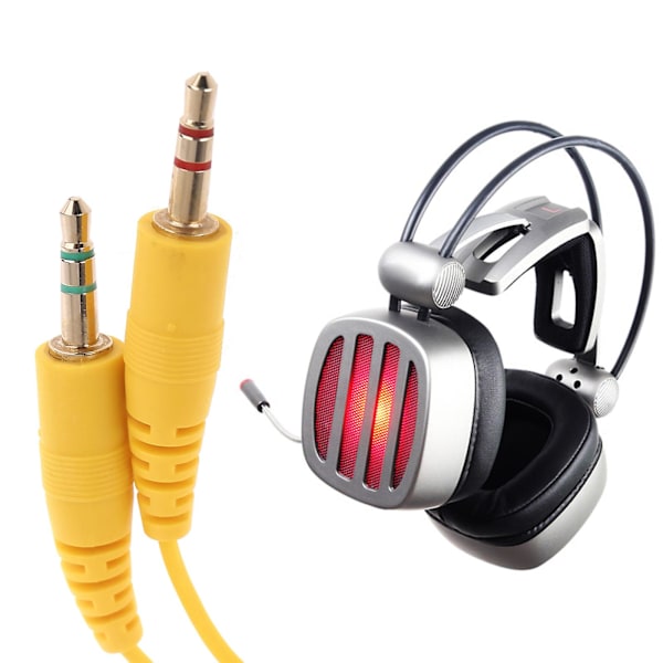 Reservehodetelefonkabelforlengelse Lydkabel for Siberia V2-hodetelefoner