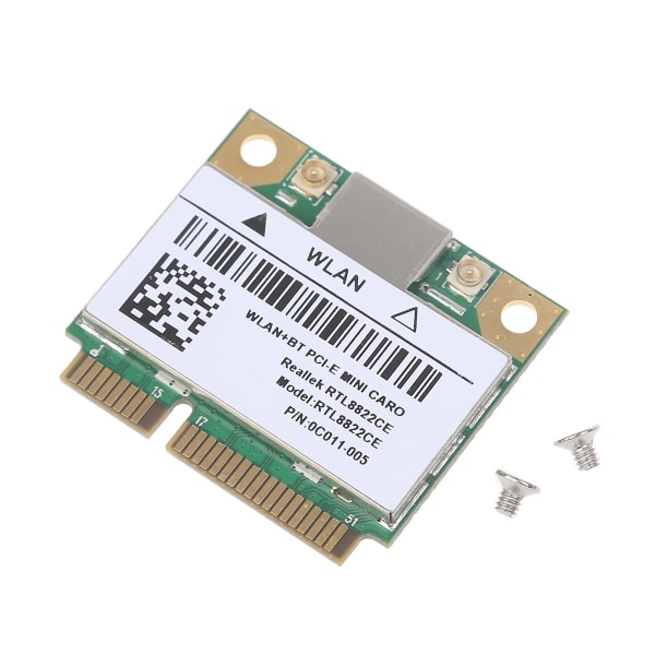 Rtl8822ce 1200mbps 2.4g/5ghz 802.11ac Wifi-kort Nettverk Mini Pcie Bt5.0 For PC