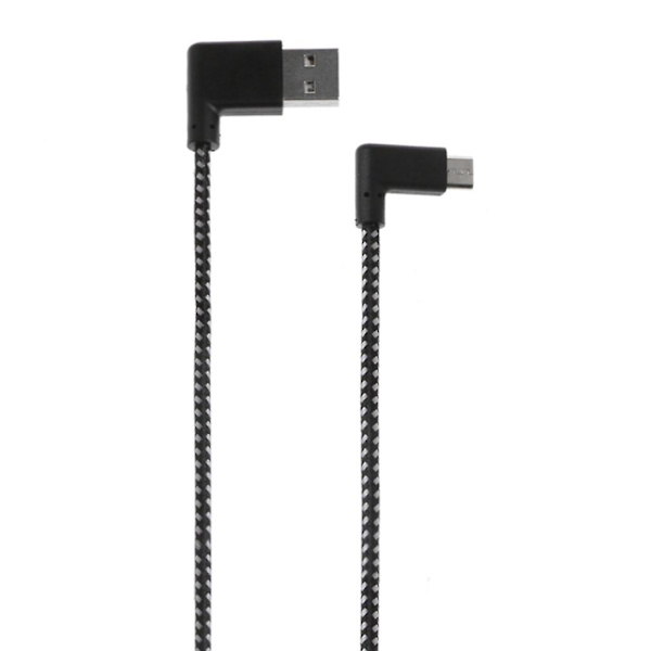 Nylonflätad mobiltelefon snabbladdning Usb C-kabel Typ-c laddare Micro Usb