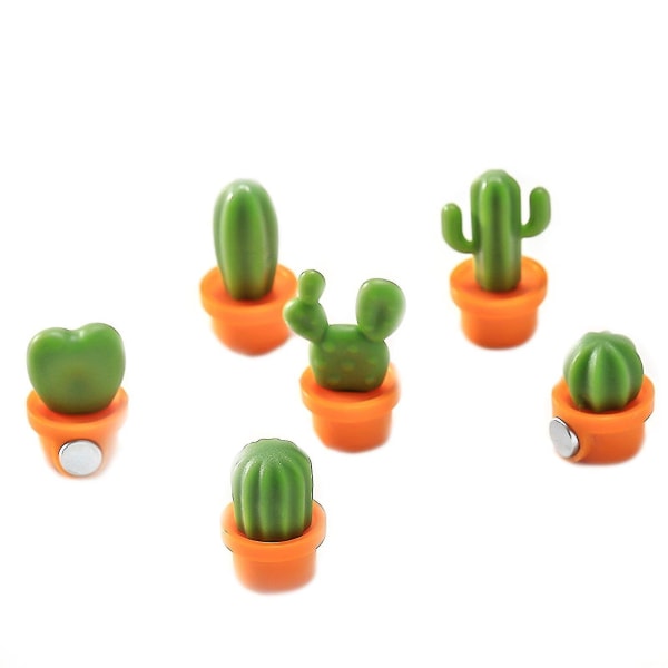 6kpl Frid S Cute Plants S Tarrasarja Cactus Button Frid tarvikkeet