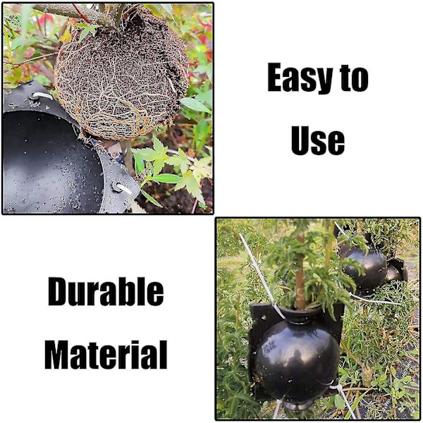 12 st Plant Högtryckslåda Trädgård Tillväxt Avel Ymp Hög Förökning Boll Växt Rotade Enhet För Trädgård Tillväxt Avel Ymp(diameter 5