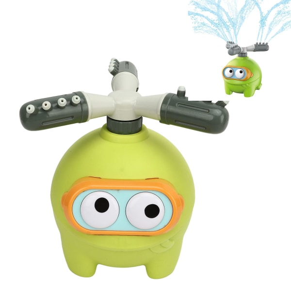 Water Spray Sprinkler Rotatable Cute Frog Shape Outdoor Water Spray Sprinkler For Kids Summer Outside Toy Backyard Game