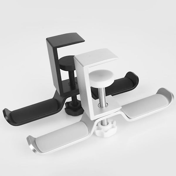 Aluminiumlegering Hörlurar Hållare Headset Vridbar Dubbel Hörlurar Stativ Mount
