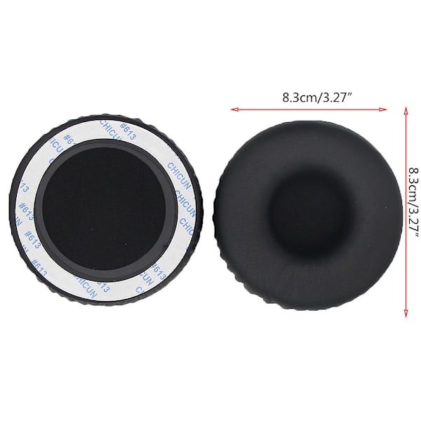2 stk skinnøreputer myke skumøreputer for Mdr-xb650bt Xb550ap Xb450ap