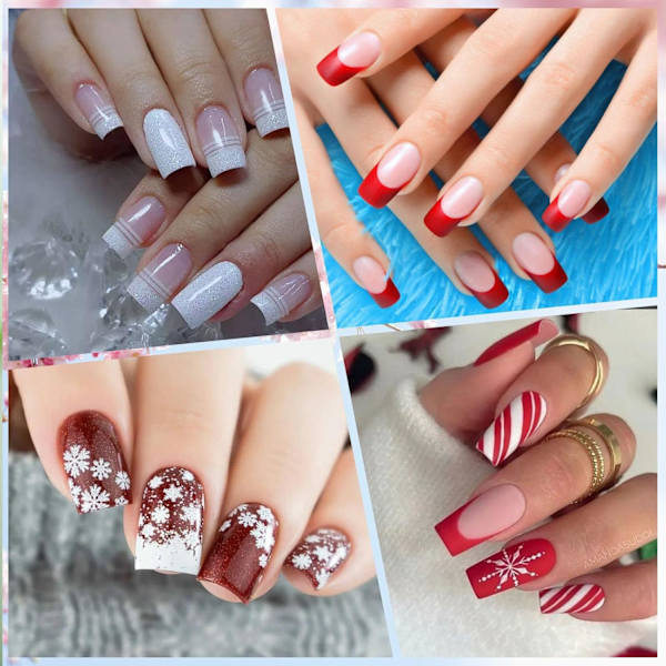 1000 st nagelspetsar för akrylnaglar professionella, genomskinliga och naturliga falska nagelspetsar dam fransk stil akryl konstgjorda falska nagelspetsar för nagelkonst Clear&Natural