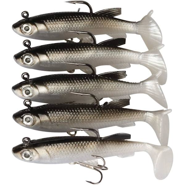 Mjuka Fiskebeten med Sjunkande Krokar Swimbaits (5-pack)