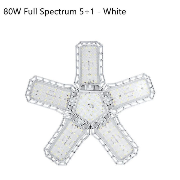 Spectrum 5+1 35w 72led Vekstlampe for Innendørs Planter Hydroponikk