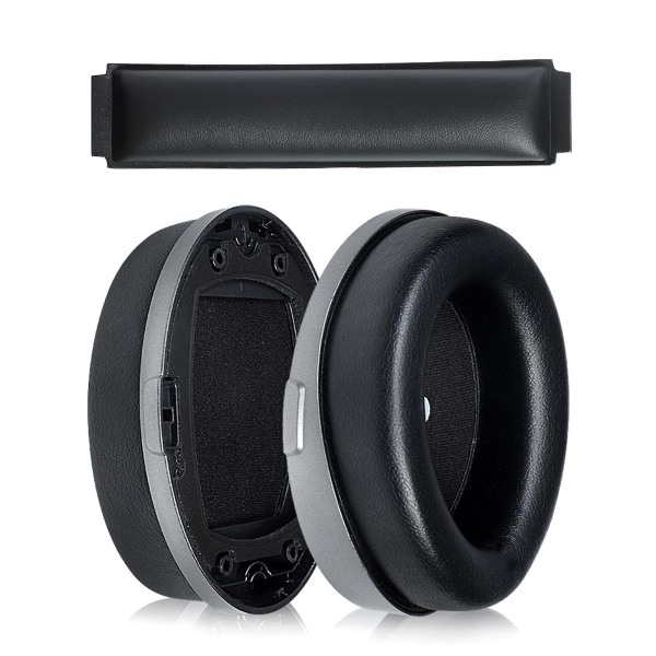 Mjuk öronkudde kuddfodral öronmuff för Kingston för Hyperx Cloud Orbit S huvudband