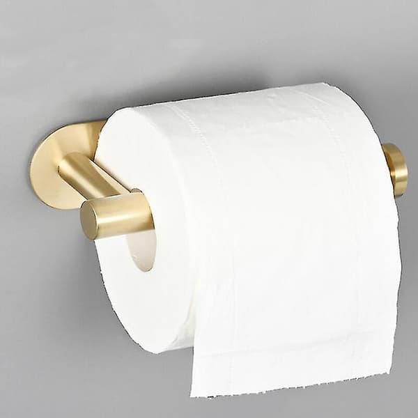 Toalettpapirholder for veggmontering, gull