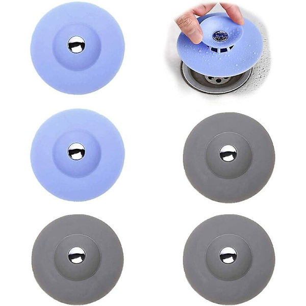 5-pack UFO-formad golvavlopp, avloppspropp, köksgolvavlopp, badkarspropp, avlopp i avlopp