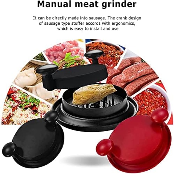 Kyllingestrimler - Strimlemaskine - Håndterer kødstrimlingsværktøj, alternativ til bjørnekløer kødstrimler og til pulled pork, oksekød og kylling Black