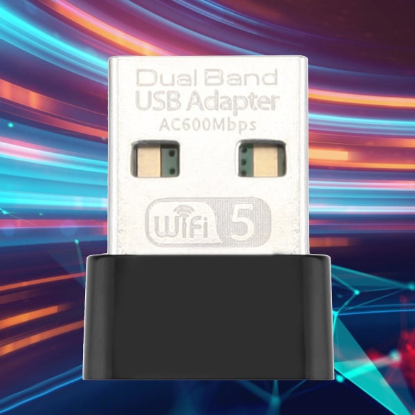 Trådløst Netværkskort PC Laptop Wifi Adapter USB Dongle Wlan Modtager 2.4g/5.8g