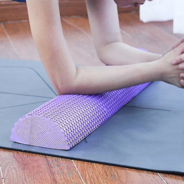 Halvrund EVA-skumrulleblokker Massasje Balanse Bærbar For Yoga Pilates Fitness 30mm