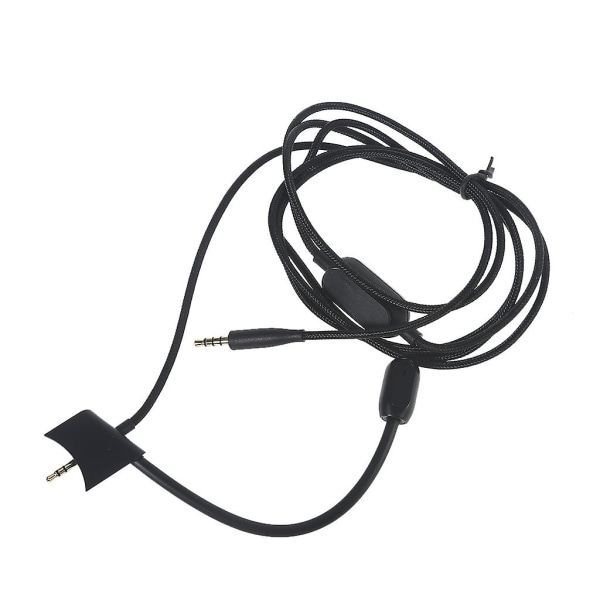 Øretelefonkabel med volumkontrollfunksjon for Qc35 Gen 1/2-headset
