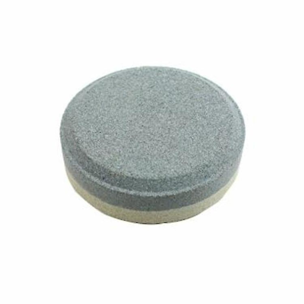 2 kpl Kaksipuolinen hiomakive Nopea teroitus työkalu Kotitalous hiomakive Ulko teroitin (7.5x2.5cm Pyöreä)