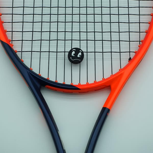 Pro Vibrationsdämpare Set för Tennisracketar Minskar Stötar, Bra Spelarpresent, 4 Emojis