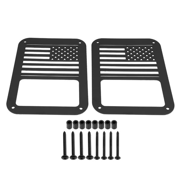 Par baklyktdeksel baklyktlampe deksel for Jeep Wrangler 2007-2017 Type B