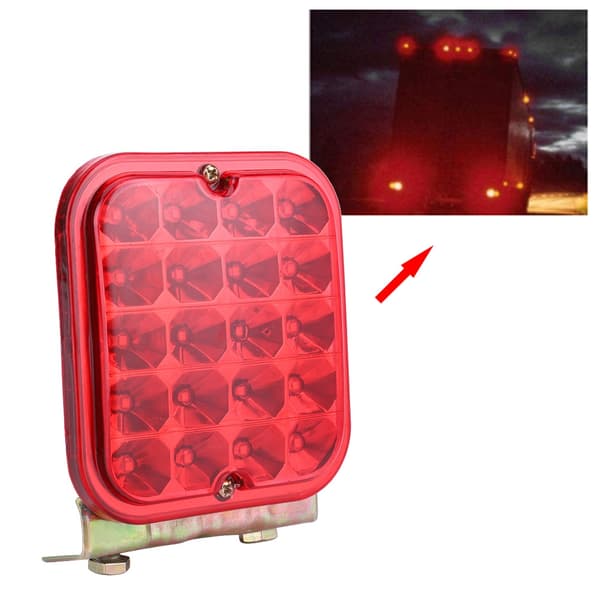 Vanntett LED-baklys for tilhenger, bakbrems, forseglet lampe, stopp, blinklys
