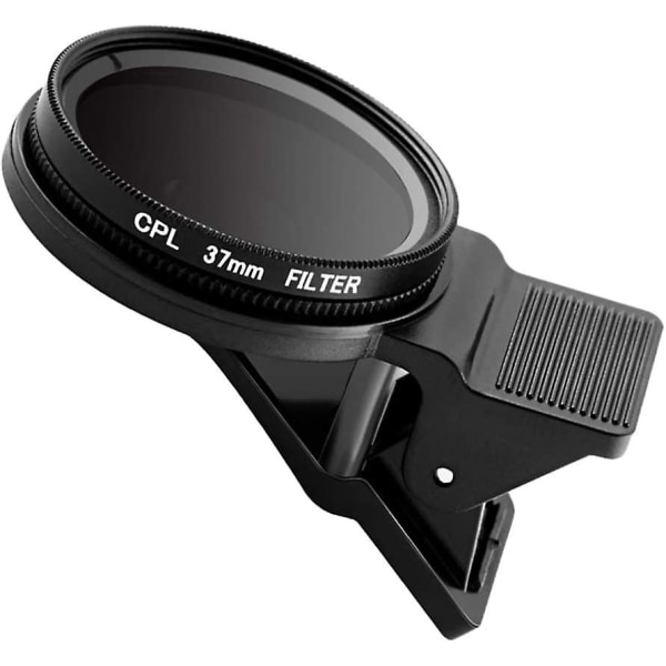 Telefonkameraobjektiv 37mm Cpl Telefon Polariseret Objektiv Clip On Filterobjektiv