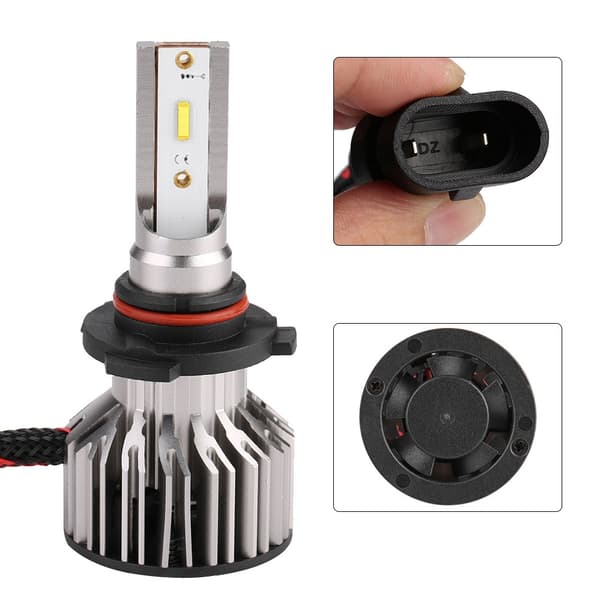 LED Bilfrontlys 6000K Frontlys Billampe Biltilbehør Vanntett IP68