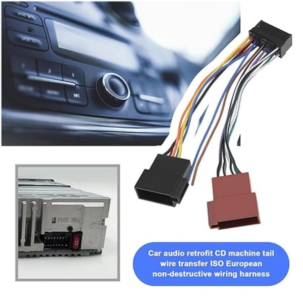 20-bens bilstereo ISO-kabelstikadapterkabel