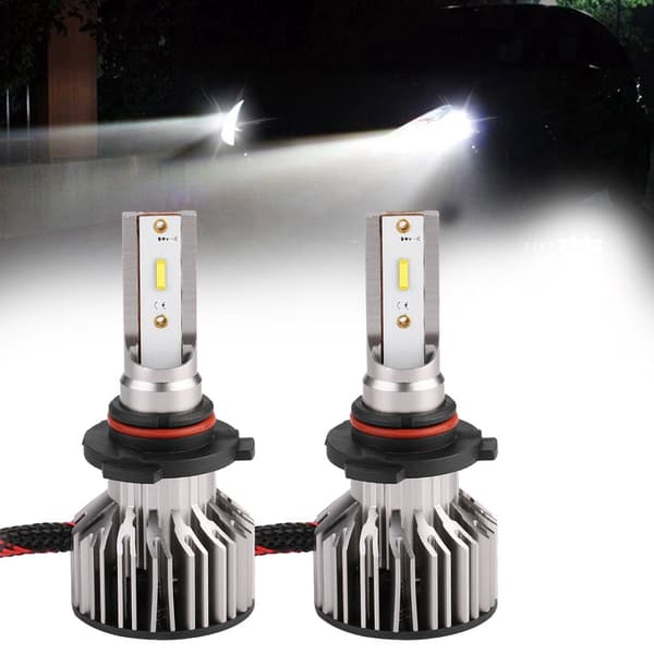 LED Bilfrontlys 6000K Frontlys Billampe Biltilbehør Vanntett IP68