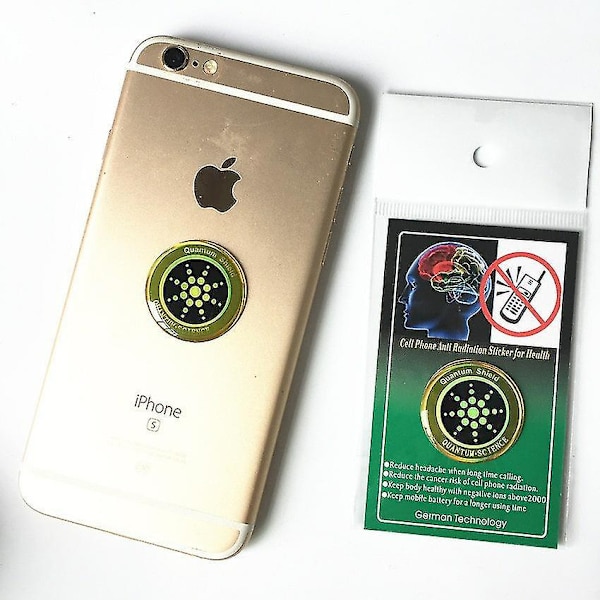 Anti-bølgefrekvens strålingsenergi mobiltelefon negativ ion pasta (tilfeldig farge)