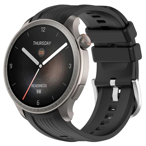 Silikonrem för Amazfit Balance A2286 Black