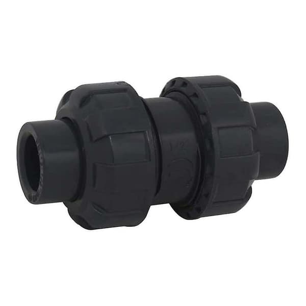 Kulbackventil 20 25 32 40 50 63mm poolbackventil backventil anti-återflöde pvc-ventil backventil (Innerdiameter 50mm)