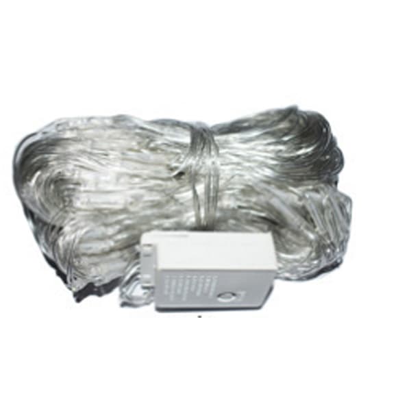 Blå LED-netlyskæde, 192 LED-netlys 3M X 2M 8 Vandtæt En-FX-