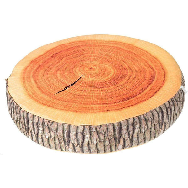 3D-puuviipaleen muistivaahtomuovinen pehmeä heittotyyny, tukkipatja, nukke, tuolin istuintyyny kodin toimistoon, ginkgo-puun hedelmätyyny, sohvatyyny (Cushio Cushion 01 1 Count (Pack of 1)
