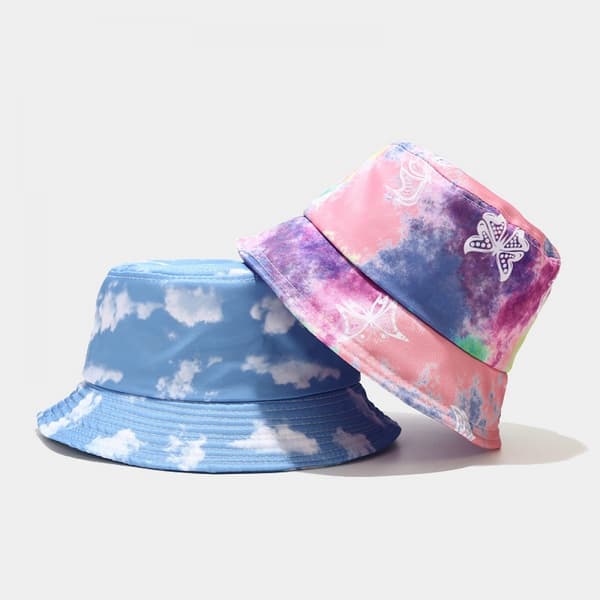 Fiskarhatt med bred brätte, packbar solhatt för sommaren, unisex SS