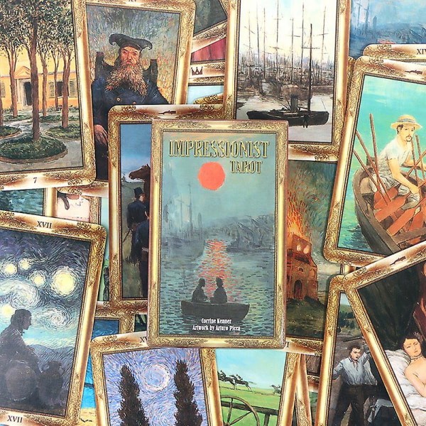 Impressionist Tarot - Lautapeli ennustamiseen ja arvontaan useammalle pelaajalle