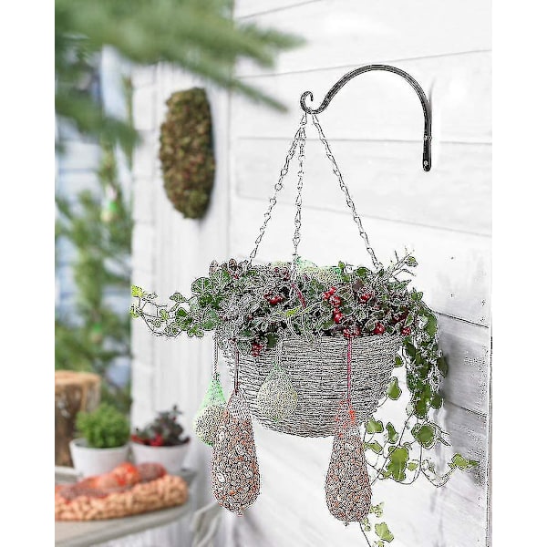 Väggmonterad blomkrukehållare, 2 st