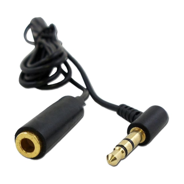 2x Nye Erstatnings-O-Forlengelseskabler 3,5 mm Ledning for On-Ear Hodetelefoner