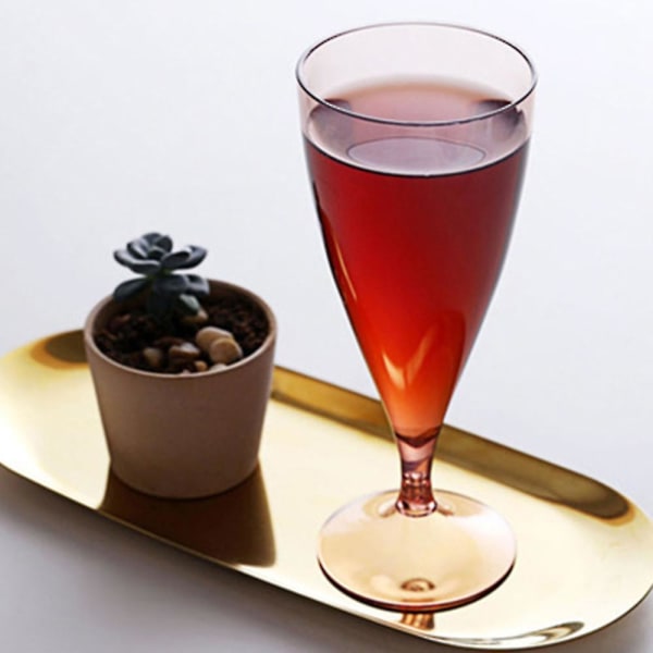 Champagneglassæt, bærbart og genanvendeligt stamvare med opbevaring