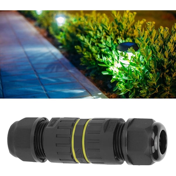 IP68 Vandtæt Kabelglandforbindelse 3-polet Nylon Trådbeskyttelsesforbindelse 912mm M203p 0,5-1,5 Mm Kabelforbindelse 1 Sæt