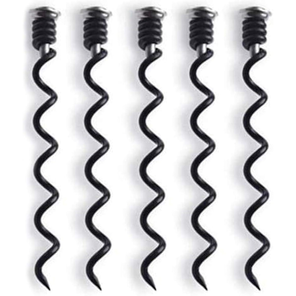 Ersättningsspiralstång för korkskruv, stål, 5-pack
