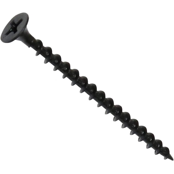 C44660 - 100 kpl itseporautuvia ruuveja 3,5x55 mm leveälle väliseinälle - uppokantainen - PH ristipää - terästä - kiinnitysrunko Renova