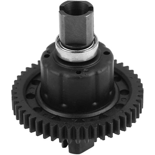 Metallisk Senterdifferensial for Fjernstyrt Bil, RC Differensial for 1/8 SCT/DF-6684/ZD Racing Modell Offroad Kjøretøy (48t 1.0mb)