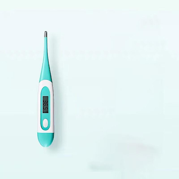 Grøn - 1 stk Ultrahurtig Blød Spids Fleksibel Elektronisk Termometer