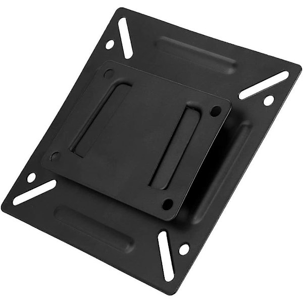 TV-veggfeste, TV-braketter for flatskjermer Universal veggmontert TV-festeholder med skruer (1 sett, svart)
