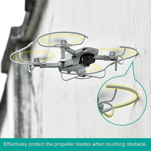 Mini 4K Propellbeskyttelse for DJI Mini 4K Drone, Kompatibel med Mini 2 SE, Mini 2, Mini SE, Mavic Mini, Oppgradert Versjon