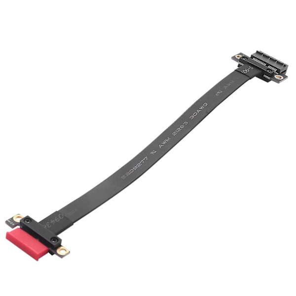 2x PCI-e PCI Express 1x til 1x spor stigerkort konverterer forlenger båndadapter forlengelseskabel PCI