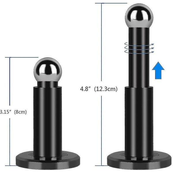 Hjem Magnetisk Dørstopper Dørholder i rustfritt stål Magnetisk fangst