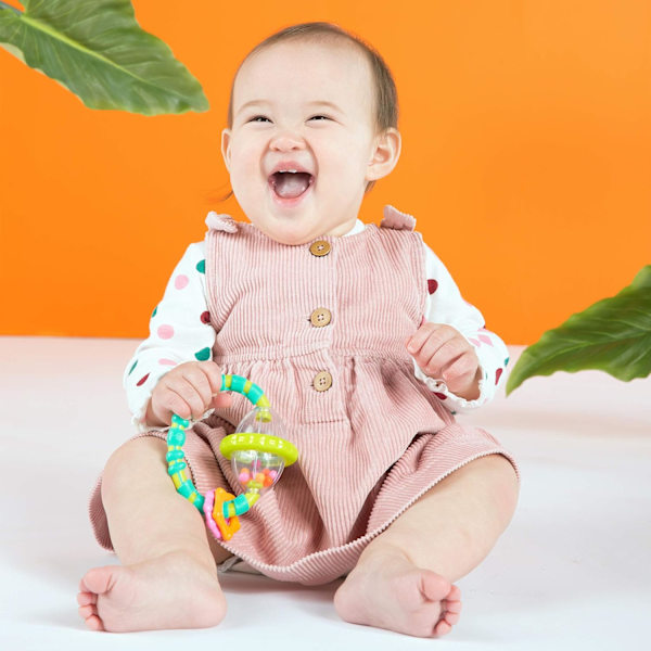 Tuttipullot ja ravistimet 7 osan lahjapakkaus - BPA-vapaat vauvan ravistimet, puremat ja rattaiden lelut, unisex, vastasyntyneille+ Soothers & Shakers 7pc Gift Set