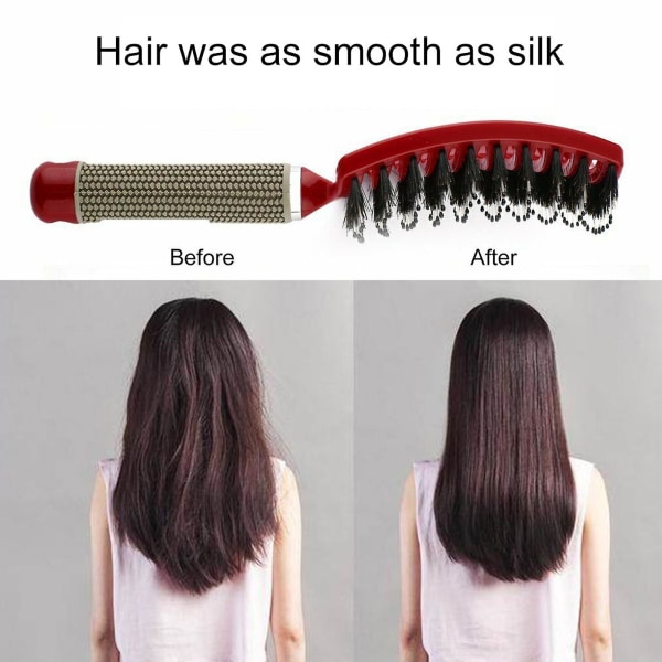 Hair Comb Nyhed Anti-knude Abs Elegant udseende hårbørste til hjemmet